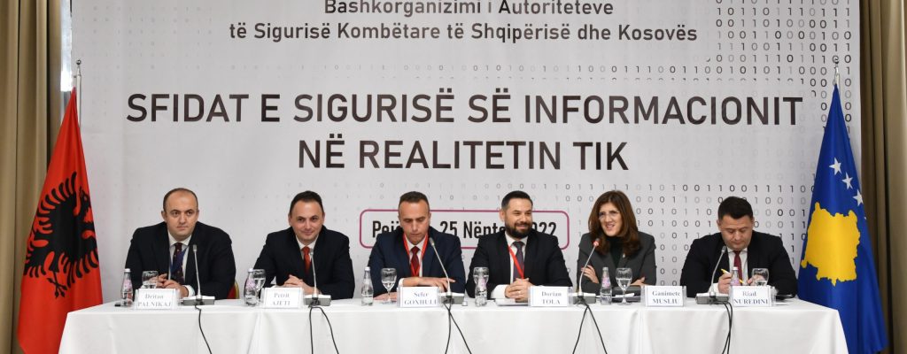 Bashkorganizim i konferencës së përbashkët “Sfidat e sigurisë së informacionit në realitetin e TIK”